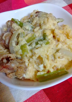 鶏からのたまご丼-レシピのメイン写真