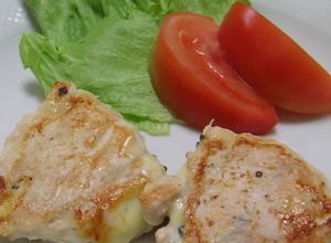 鶏ささみのしそ＆チーズはさみ焼き-レシピのメイン写真