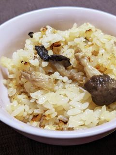 ひらたけの炊き込みご飯-レシピのメイン写真