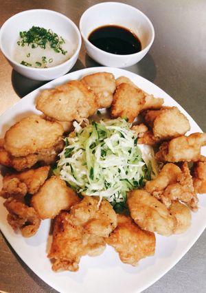 鶏むねのおろし南蛮、野菜添え-レシピのメイン写真