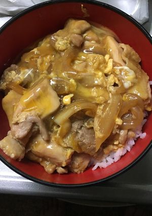 お手軽！簡単！白身最後入れ！親子丼!!-レシピのメイン写真