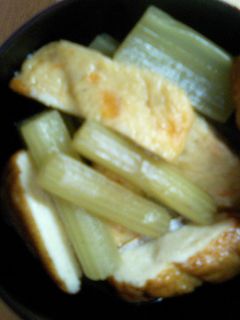簡単 ふきとさつま揚げ煮 -レシピのメイン写真