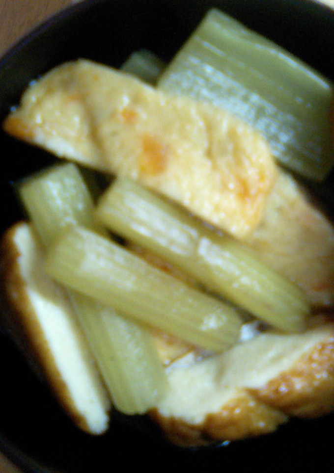 簡単　ふきとさつま揚げ煮　-レシピのメイン写真
