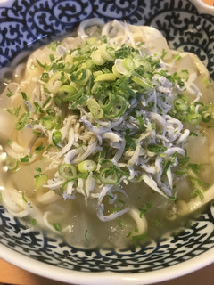 しらす&冬瓜のおろし餡かけ風煮込みうどん-レシピのメイン写真