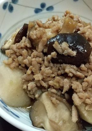 里芋のそぼろ煮-レシピのメイン写真
