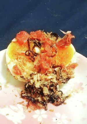 “梅おかかごま昆布煮/ゆで玉子”-レシピのメイン写真