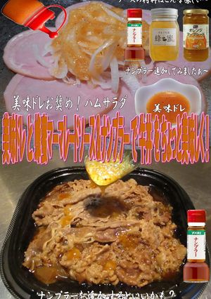 美味ドレ蜂蜜マーマレードとナンプラー牛丼-レシピのメイン写真