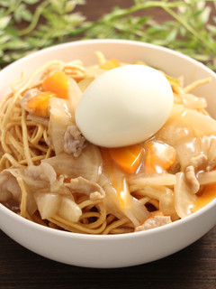 簡単!かた焼きそば 漬物あんかけ-レシピのメイン写真