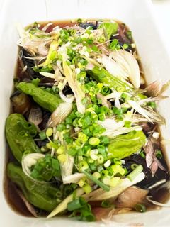 美味しい!簡単!ナスとシシトウの揚げ浸し-レシピのメイン写真
