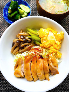 鶏照り焼き丼-レシピのメイン写真