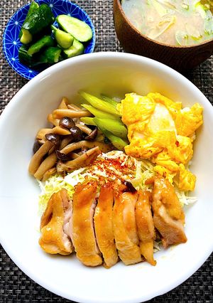 鶏照り焼き丼-レシピのメイン写真