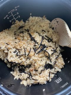 ひじきの炊き込みご飯-レシピのメイン写真