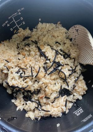 ひじきの炊き込みご飯-レシピのメイン写真