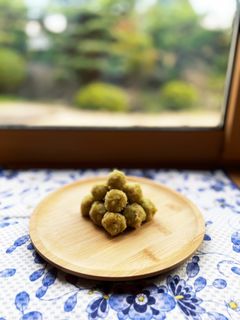 離乳食後期〜お月見オートミール団子-レシピのメイン写真