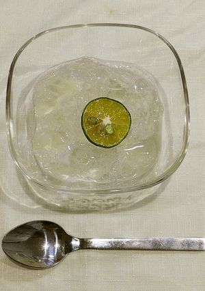 炭酸シークヮーサーゼリー-レシピのメイン写真