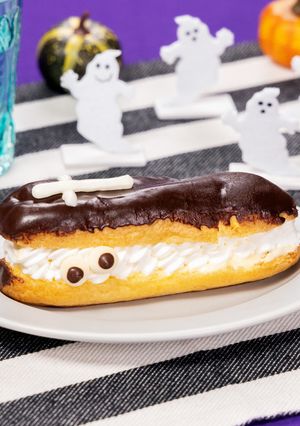 ハロウィンエクレア-レシピのメイン写真