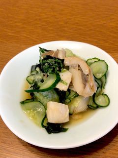 ホタテときゅうりの酢の物-レシピのメイン写真