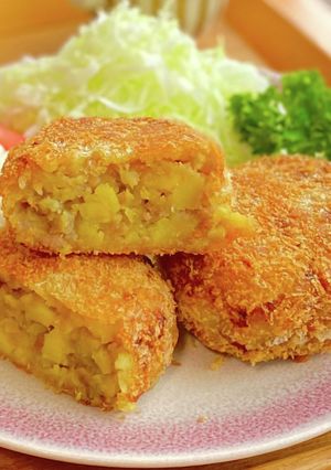 優しい甘さが美味しい♡さつま芋のコロッケ-レシピのメイン写真