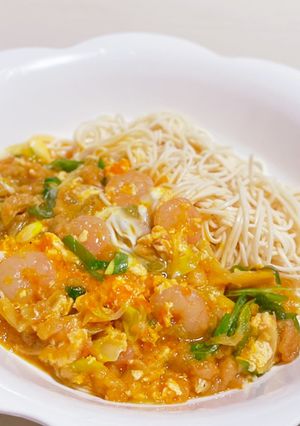 海老たぬきそうめん-レシピのメイン写真