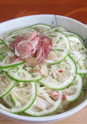 涼やか~かぼすうどん-レシピのメイン写真