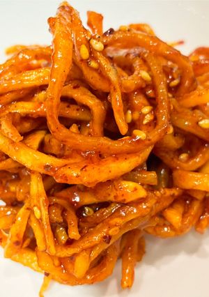 韓国のおかず！さきいかキムチの作り方-レシピのメイン写真