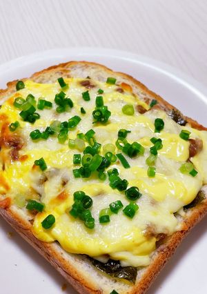 納豆・海苔・チーズトースト-レシピのメイン写真