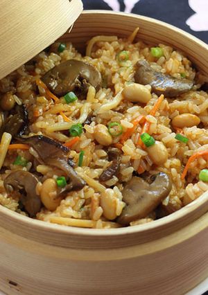 トマトケチャップ味の混ぜおこわ-レシピのメイン写真