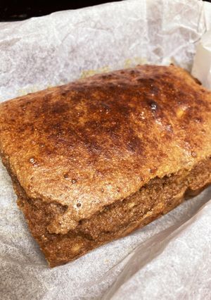 バナナオートミールプロテインケーキ-レシピのメイン写真