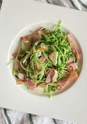 楽ちんすぎる！豆苗ペペロン-レシピのメイン写真