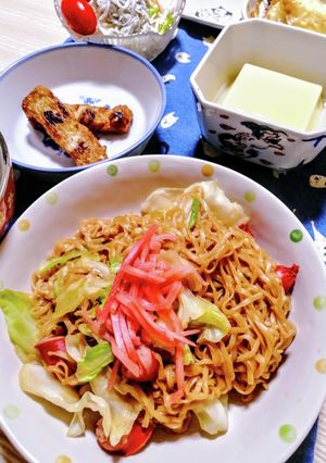 おやぢ的 焼きチキンラーメン風-レシピのメイン写真