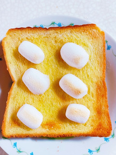メイプルシロップとマシュマロのトースト-レシピのメイン写真
