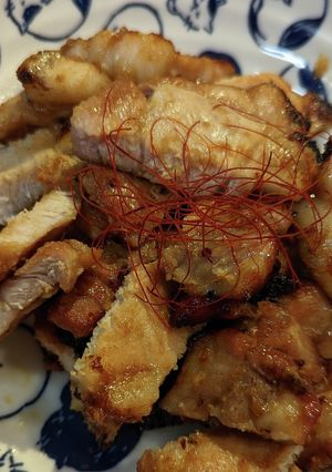 豚肉のうめっきゃタレ漬け焼【キャンプ飯】-レシピのメイン写真