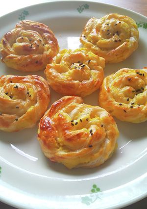 秋に食べたくなる簡単さつま芋パイ♪-レシピのメイン写真