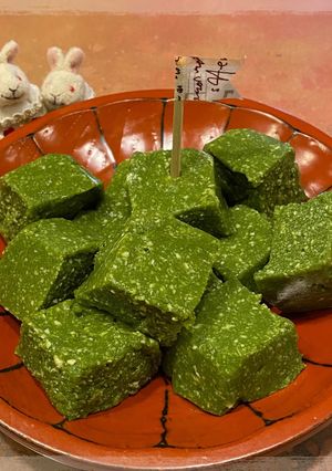 ♧豆腐de抹茶のわらびもっち〜-レシピのメイン写真