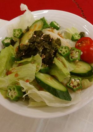 夏野菜のチョレギ風サラダ-レシピのメイン写真