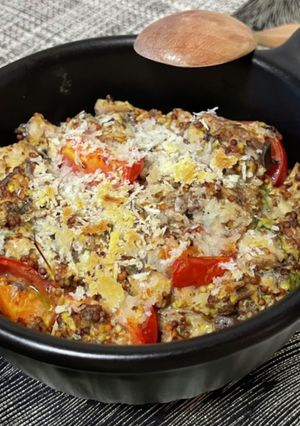 赤かロゼのお供に!サバトマトオーブン焼き-レシピのメイン写真