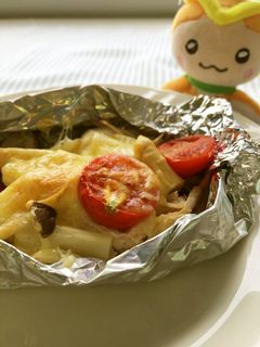 ゆで鶏のチーズ焼き-レシピのメイン写真