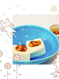 マクロビ☆ナッツだれで頂く湯豆腐-レシピのメイン写真