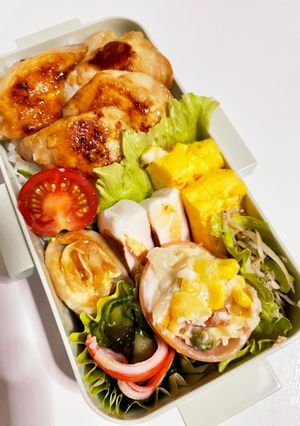 ガリバタ醤油チキン弁当-レシピのメイン写真