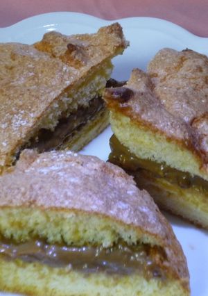 型不要のふんわりケーキ♪モカクリーム-レシピのメイン写真