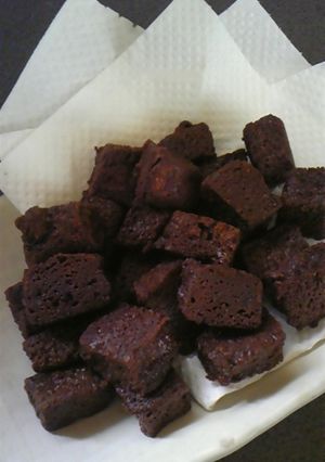 レンジで簡単！！ベイクドチョコ-レシピのメイン写真
