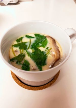 鍋で簡単手抜きなマグカップで茶碗蒸し-レシピのメイン写真