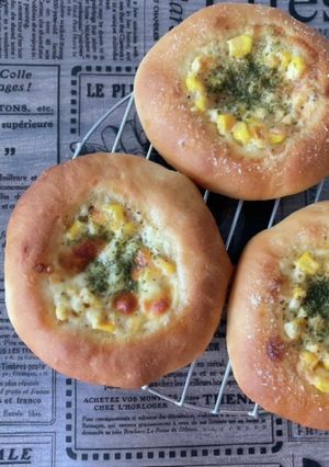 お店の味♡コーンマヨパン♡-レシピのメイン写真