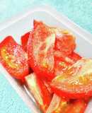 【簡単】冷やして美味しいトマトの砂糖漬け