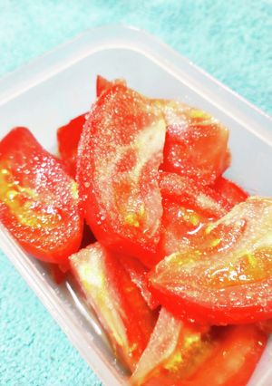 【簡単】冷やして美味しいトマトの砂糖漬け-レシピのメイン写真