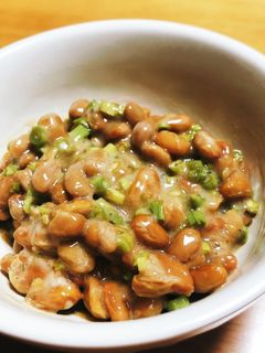 シャキシャキ美味しいモロヘイヤ納豆-レシピのメイン写真