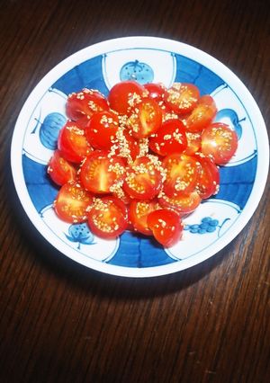 簡単☆ミニトマトの中華風ナムル-レシピのメイン写真
