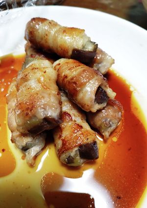 ナスの肉巻き-レシピのメイン写真