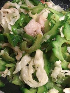 ゴーヤ入りの野菜炒め-レシピのメイン写真