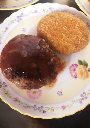 肉!にく!ハンバーグ-レシピのメイン写真